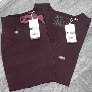 Figs High Waisted Set - Espresso